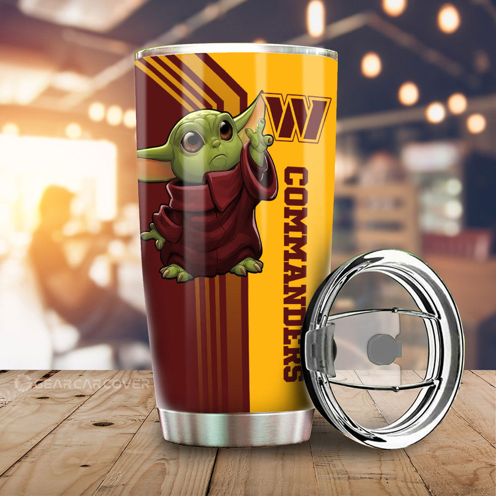 Washington Commanders Tumbler Cup Custom Car Accessories - Gearcarcover - 1