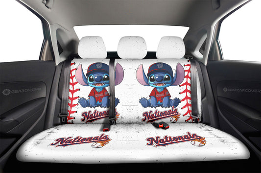 Washington Nationals Car Back Seat Covers Stitch Theme Collection - Gearcarcover - 2
