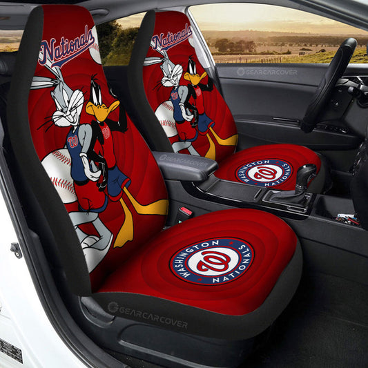 Washington Nationals Car Seat Covers Custom Car Accessories - Gearcarcover - 2