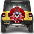 Washington Nationals Spare Tire Covers Camera Hole Skull Theme Collection - Gearcarcover - 1