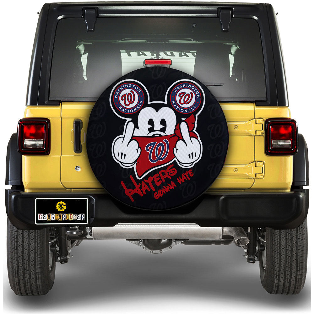 Washington Nationals Spare Tire Covers Custom Car Accessories - Gearcarcover - 1