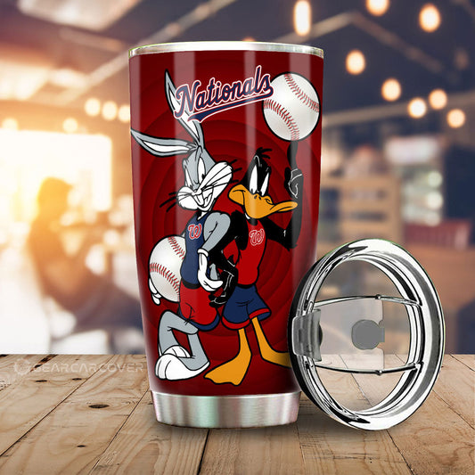 Washington Nationals Tumbler Cup Custom Car Accessories - Gearcarcover - 2