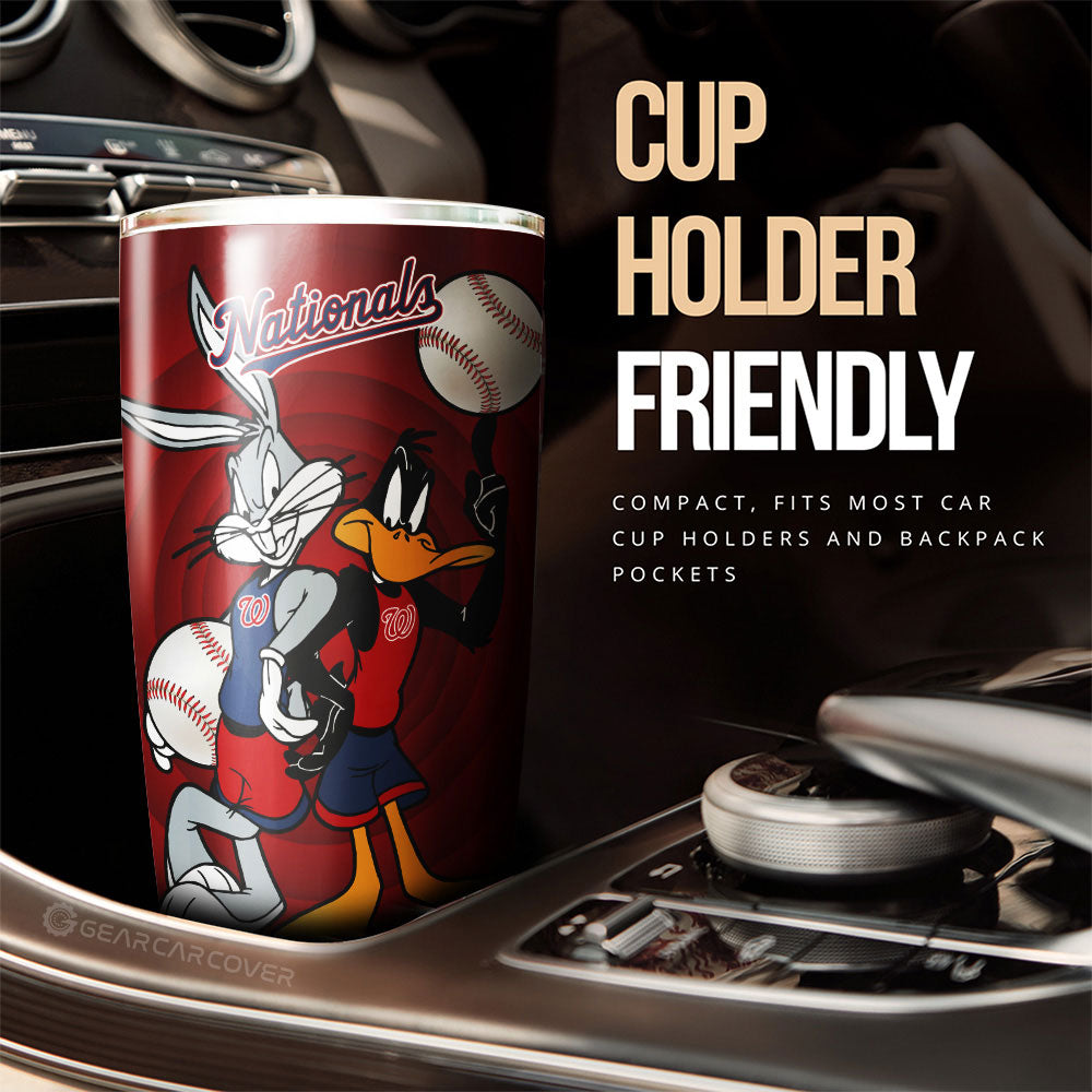 Washington Nationals Tumbler Cup Custom Car Accessories - Gearcarcover - 3