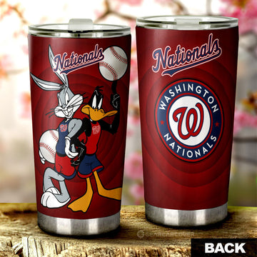 Washington Nationals Tumbler Cup Custom Car Accessories - Gearcarcover - 1