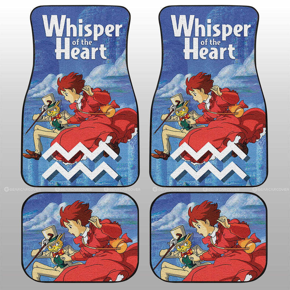 Whisper Of The Heart Car Floor Mats Custom Car Accessories - Gearcarcover - 1