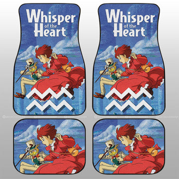 Whisper Of The Heart Car Floor Mats Custom Car Accessories - Gearcarcover - 1