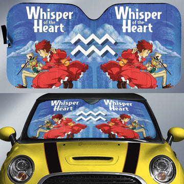 Whisper Of The Heart Car Sunshade Custom Car Accessories - Gearcarcover - 1