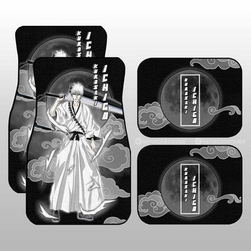 White Ichigo Car Floor Mats Custom Bleach Car Accessories - Gearcarcover - 1