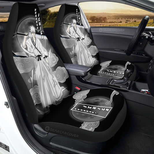 White Ichigo Car Seat Covers Custom Bleach Car Accessories - Gearcarcover - 1