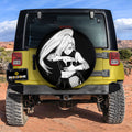 White Ino Spare Tire Cover Custom Anime - Gearcarcover - 2