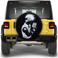 White Kakashi Spare Tire Cover Custom Anime - Gearcarcover - 1