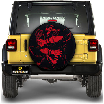 White Kakuzu Spare Tire Cover Custom Anime - Gearcarcover - 1