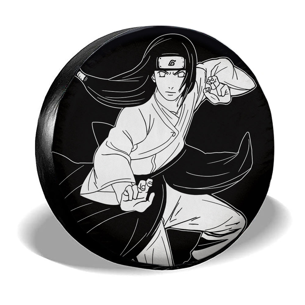 White Neji Spare Tire Cover Custom Anime - Gearcarcover - 3