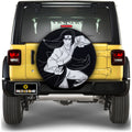 White Neji Spare Tire Cover Custom Anime - Gearcarcover - 1