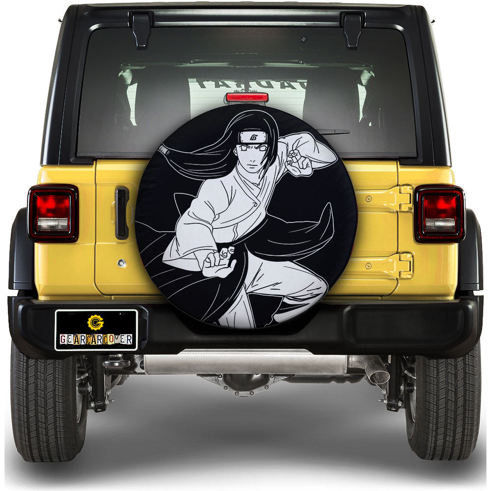 White Neji Spare Tire Cover Custom Anime - Gearcarcover - 1