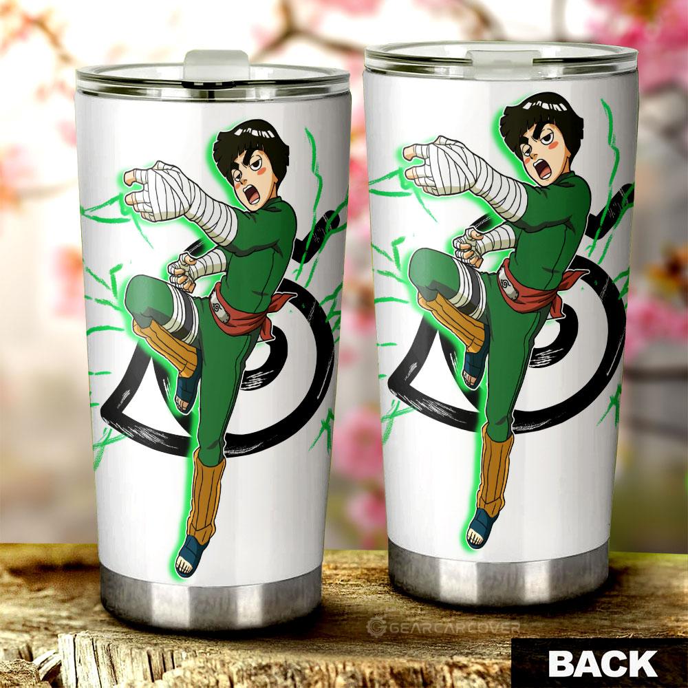 White Rock Lee Tumbler Cup Custom Anime - Gearcarcover - 3