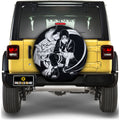 White Sai Spare Tire Cover Custom Anime - Gearcarcover - 1