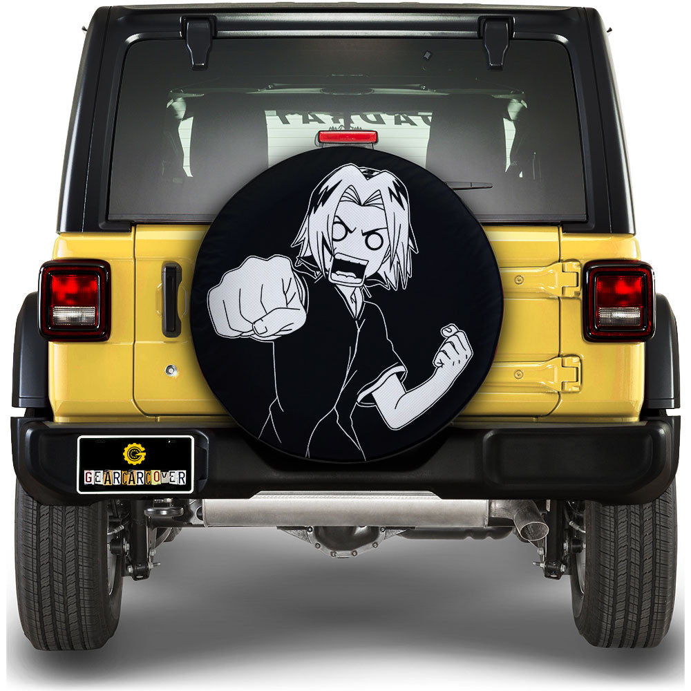 White Sakura Spare Tire Cover Custom Anime - Gearcarcover - 1