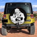 White Tobi Spare Tire Cover Custom Anime - Gearcarcover - 2