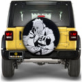 White Tobi Spare Tire Cover Custom Anime - Gearcarcover - 1