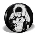 White Tobirama Spare Tire Cover Custom Anime - Gearcarcover - 3