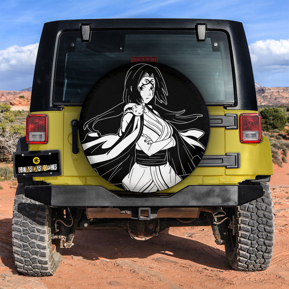 White Tsunade Spare Tire Cover Custom NRT - Gearcarcover - 2