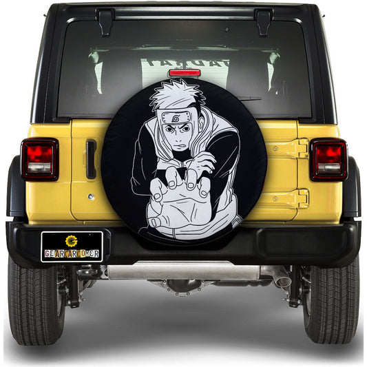 White Yamato Spare Tire Cover Custom Anime - Gearcarcover - 1