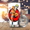 White Young Uzumaki Tumbler Cup Custom For Anime Fans - Gearcarcover - 1