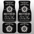 Winchester Family Car Floor Mats Custom Supernatural Car Accessories - Gearcarcover - 1