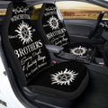 Winchester Family Car Seat Covers Custom Supernatural Car Accessories - Gearcarcover - 2