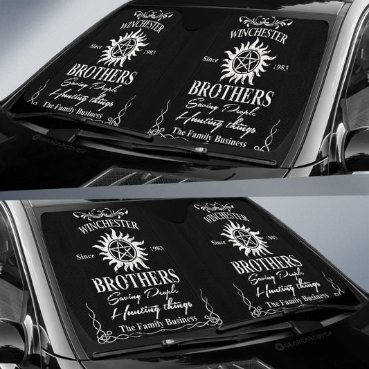 Winchester Family Car Sunshade Custom Supernatural Car Accessories - Gearcarcover - 2