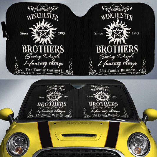 Winchester Family Car Sunshade Custom Supernatural Car Accessories - Gearcarcover - 1