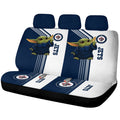 Winnipeg Jets Car Back Seat Covers Custom Car Accessories - Gearcarcover - 1