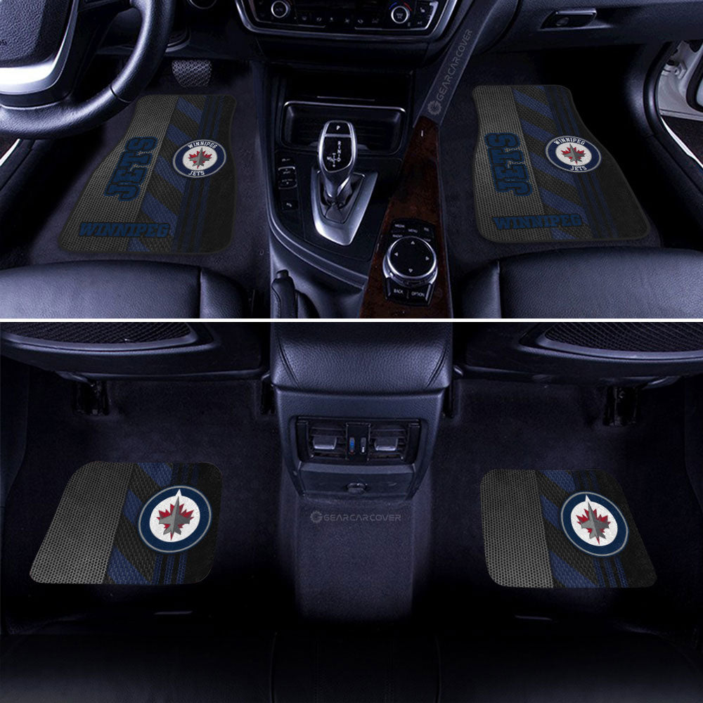 Winnipeg Jets Car Floor Mats Custom Car Accessories - Gearcarcover - 2
