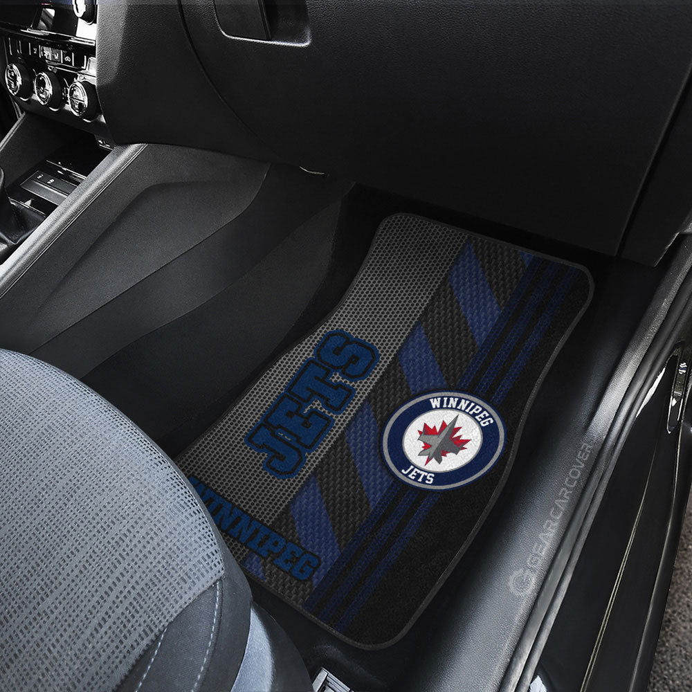 Winnipeg Jets Car Floor Mats Custom Car Accessories - Gearcarcover - 3