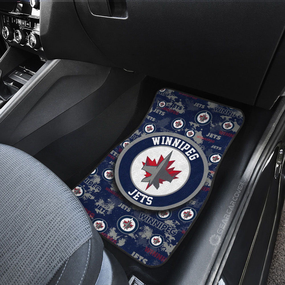 Winnipeg Jets Car Floor Mats Custom Car Accessories - Gearcarcover - 3