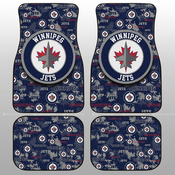 Winnipeg Jets Car Floor Mats Custom Car Accessories - Gearcarcover - 1