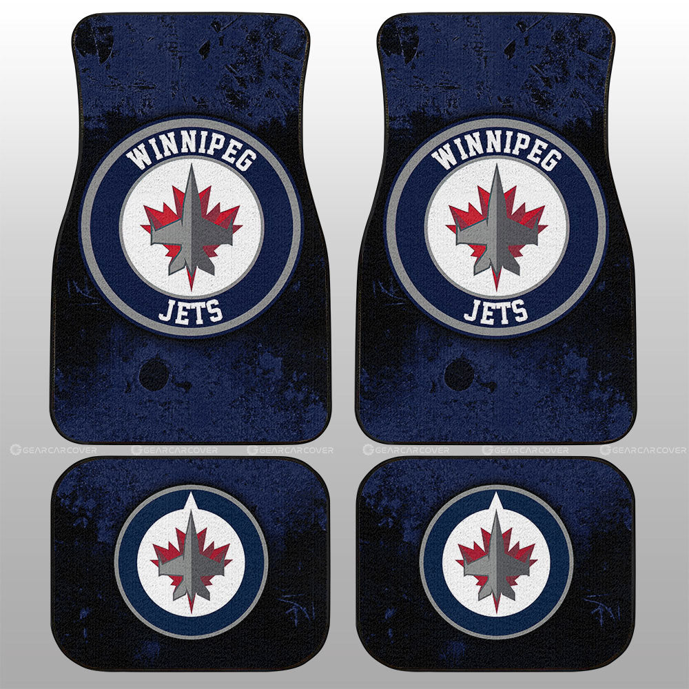 Winnipeg Jets Car Floor Mats Custom Car Accessories - Gearcarcover - 1