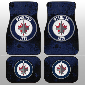 Winnipeg Jets Car Floor Mats Custom Car Accessories - Gearcarcover - 1