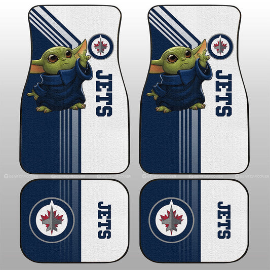 Winnipeg Jets Car Floor Mats Custom Car Accessories - Gearcarcover - 1
