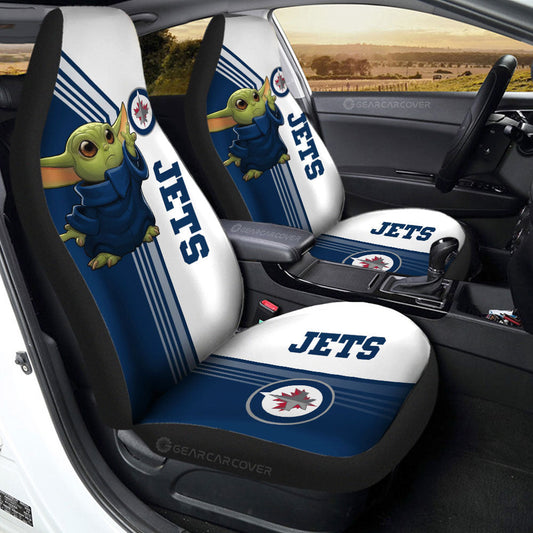 Winnipeg Jets Car Seat Covers Baby Yoda Car Accessories - Gearcarcover - 2