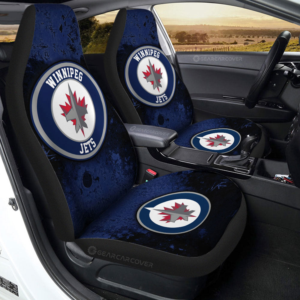 Winnipeg Jets Car Seat Covers Custom Car Accessories - Gearcarcover - 2