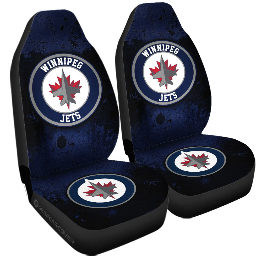 Winnipeg Jets Car Seat Covers Custom Car Accessories - Gearcarcover - 3