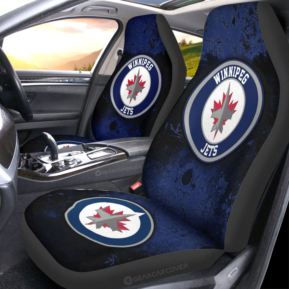 Winnipeg Jets Car Seat Covers Custom Car Accessories - Gearcarcover - 1