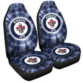 Winnipeg Jets Car Seat Covers Custom Tie Dye Car Accessories - Gearcarcover - 3