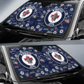 Winnipeg Jets Car Sunshade Custom Car Accessories - Gearcarcover - 2