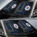 Winnipeg Jets Car Sunshade Custom Car Accessories - Gearcarcover - 2