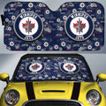 Winnipeg Jets Car Sunshade Custom Car Accessories - Gearcarcover - 1