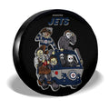 Winnipeg Jets Spare Tire Covers Horror Characters Car Accessories - Gearcarcover - 3