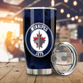 Winnipeg Jets Tumbler Cup Custom Car Accessories - Gearcarcover - 2